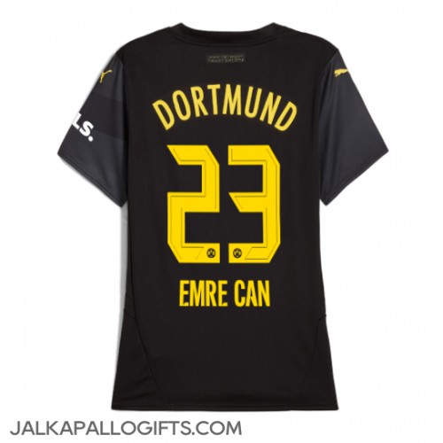 Borussia Dortmund Emre Can #23 Vieraspaita Naiset 2024-25 Lyhythihainen